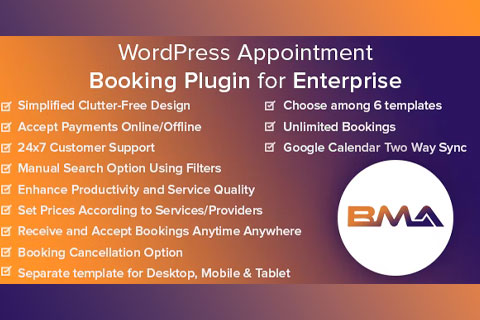 WordPress плагин CodeCanyon BMA