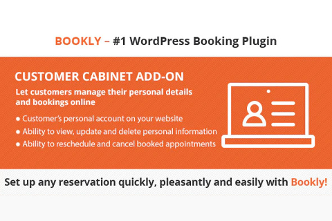 WordPress плагин CodeCanyon Bookly Customer Cabinet