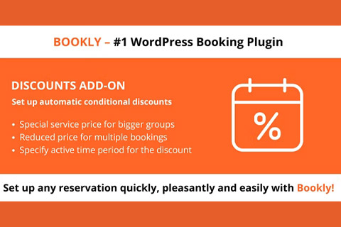 WordPress плагин CodeCanyon Bookly Discounts