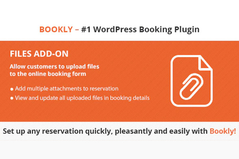 WordPress плагин CodeCanyon Bookly Files