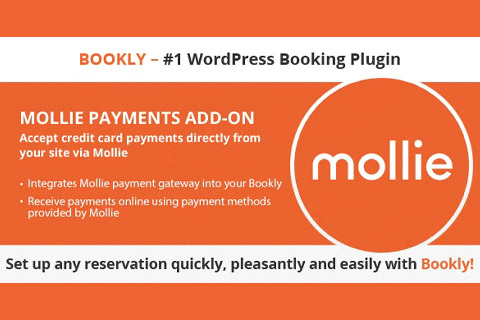 WordPress плагин CodeCanyon Bookly Mollie