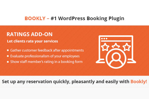 WordPress плагин CodeCanyon Bookly Ratings