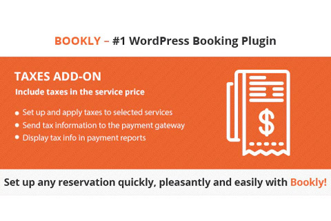 WordPress плагин CodeCanyon Bookly Taxes