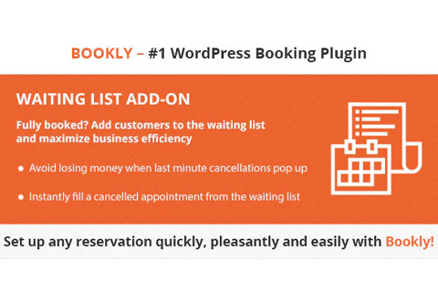 CodeCanyon Bookly Waiting List