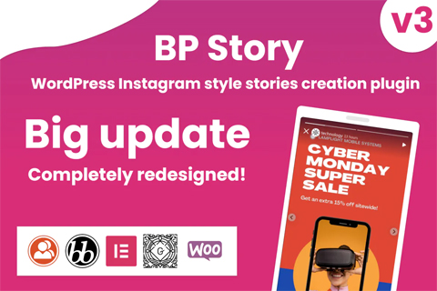 WordPress плагин CodeCanyon BP Story