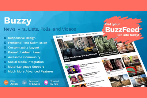 WordPress плагин CodeCanyon Buzzy