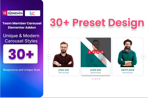 WordPress плагин CodeCanyon BWD Team Member Carousel