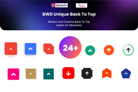 WordPress плагин CodeCanyon BWD Unique Back to Top