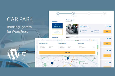 WordPress плагин CodeCanyon Car Park Booking System