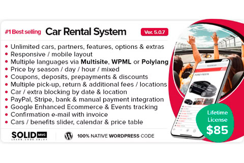 CodeCanyon Car Rental System
