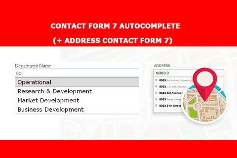 WordPress плагин CodeCanyon Contact Form 7 Autocomplete Address Field
