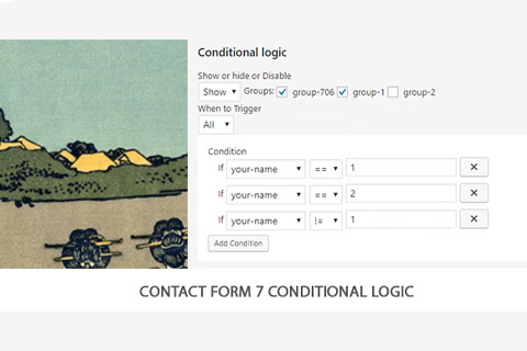 WordPress плагин CodeCanyon Contact Form 7 Conditional Logic