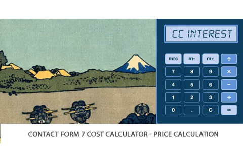 WordPress плагин CodeCanyon Contact Form 7 Cost Calculator