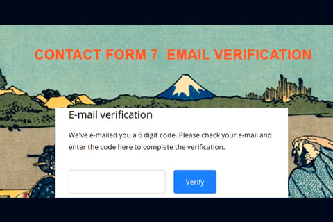 WordPress плагин CodeCanyon Contact Form 7 Email Verification OTP Verification