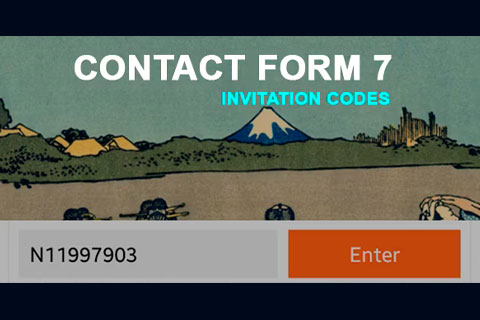 WordPress плагин CodeCanyon Contact Form 7 Invitation Codes
