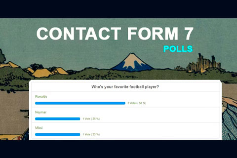 WordPress плагин CodeCanyon Contact Form 7 Polls