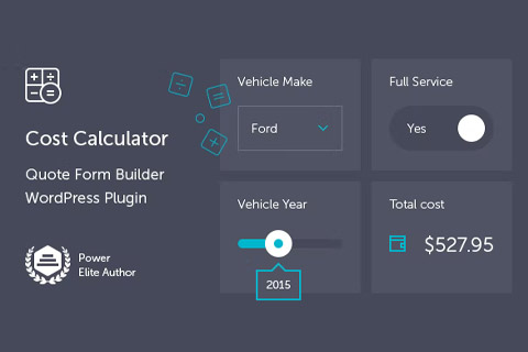 WordPress плагин CodeCanyon Cost Calculator