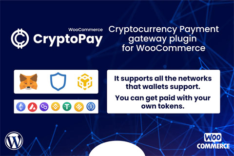 WordPress плагин CodeCanyon CryptoPay WooCommerce