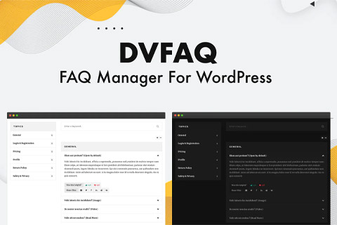 CodeCanyon DV FAQ