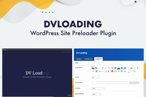 WordPress плагин CodeCanyon DV Loading