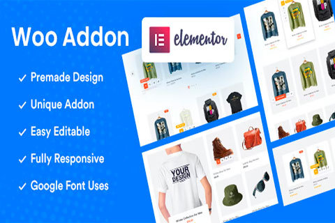 WordPress плагин CodeCanyon Elementor Addons For WooCommerce Product