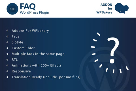 WordPress плагин CodeCanyon Faq