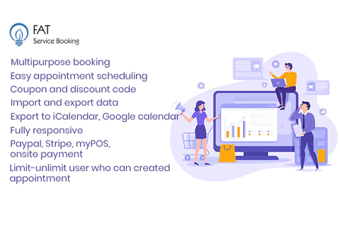 WordPress плагин CodeCanyon Fat Services Booking