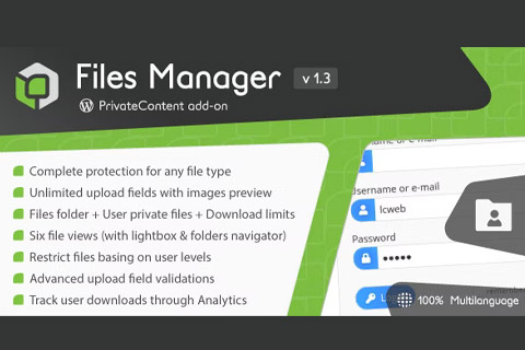 CodeCanyon PrivateContent Files Manager