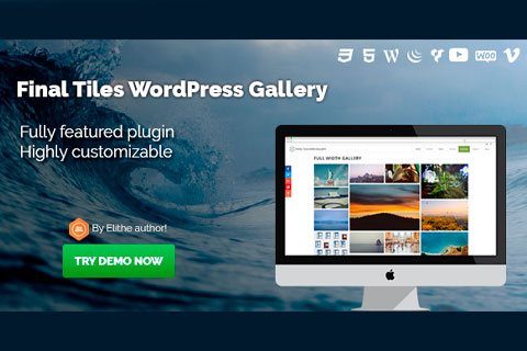 WordPress плагин CodeCanyon Final Tiles WordPress Gallery