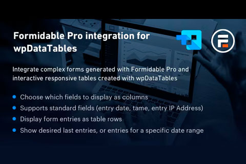 CodeCanyon Formidable Forms integration for wpDataTables