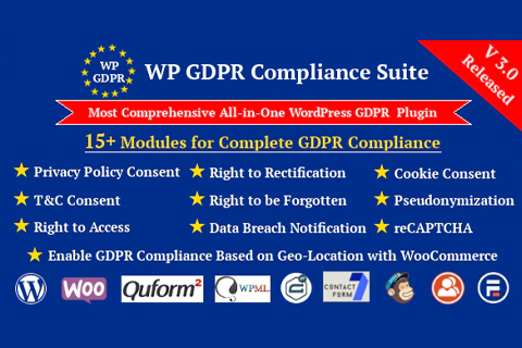 WordPress плагин CodeCanyon WP GDPR Compliance Suite