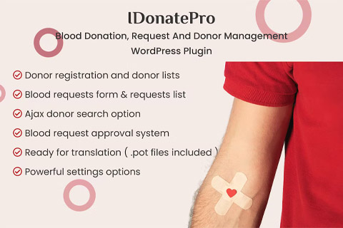 WordPress плагин CodeCanyon IDonatePro