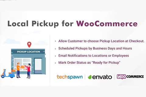 WordPress плагин CodeCanyon Local Pickup for WooCommerce