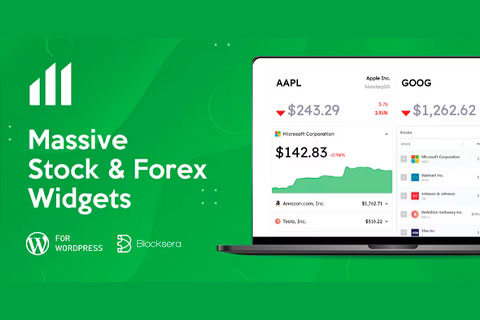 WordPress плагин CodeCanyon Massive Stock Market & Forex Widgets