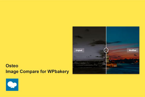 WordPress плагин CodeCanyon Osteo Image Compare for WPbakery