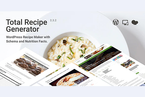 WordPress плагин CodeCanyon Total Recipe Generator