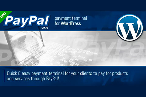 WordPress плагин CodeCanyon PayPal Payment Terminal