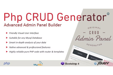 WordPress плагин CodeCanyon PHP CRUD Generator