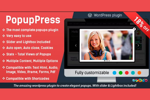 WordPress плагин CodeCanyon PopupPress