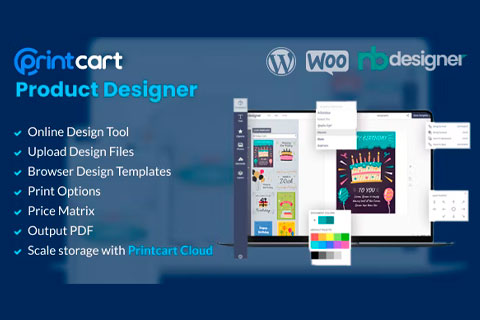 WordPress плагин CodeCanyon Printcart Product Designer