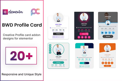 CodeCanyon BWD Profile Card