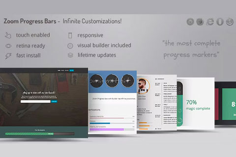 WordPress плагин CodeCanyon Progress Bars