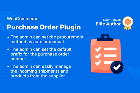 WordPress плагин CodeCanyon Purchase Order WooCommerce