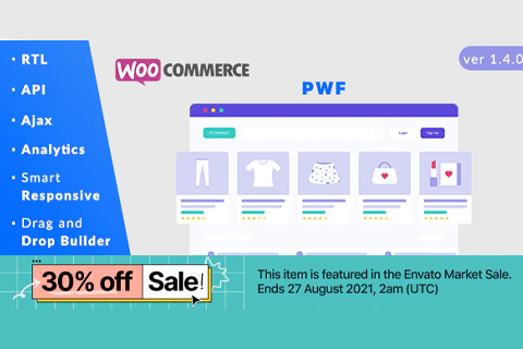 WordPress плагин CodeCanyon WooCommerce Product Filters