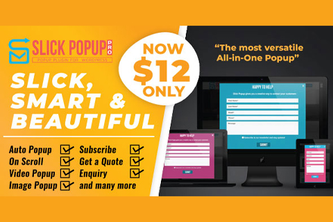 WordPress плагин CodeCanyon Slick Popup Pro