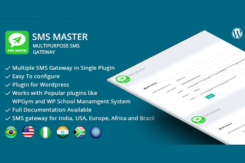 WordPress плагин CodeCanyon SMSmaster