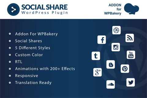 WordPress плагин CodeCanyon Social Share