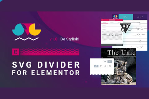 WordPress плагин CodeCanyon SVG Divider