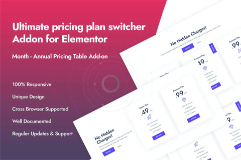 WordPress плагин CodeCanyon Ultimate Pricing Plan Switcher