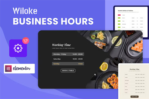 WordPress плагин CodeCanyon Wiloke Business Hours